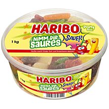 HARIBO Nimm Dir Saures 1kg Runddose