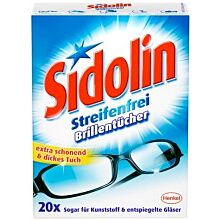 SIDOLIN Brillenputz-Tücher 20 Stück